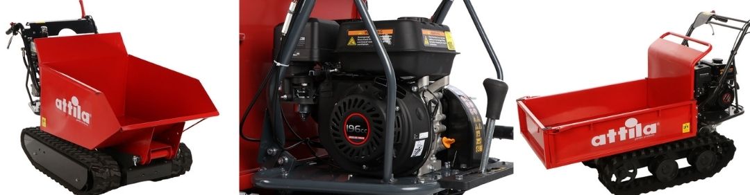 Les meilleures brouettes motoris&eacute;es Attila en promotion sur AgriEuro