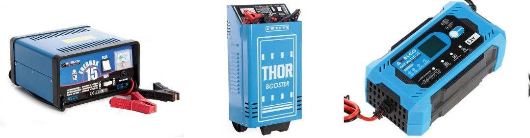 Les meilleurs chargeurs de batterie et d&eacute;marreurs Awelco en promotion sur AgriEuro