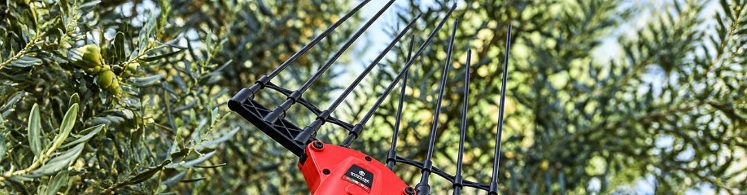 Les meilleurs peignes vibreurs et secoueurs &agrave; olives Blue Bird en promotion sur AgriEuro