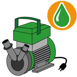 Pompe diesel pour l'agriculture et le transfert de liquides propres