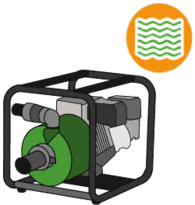 Motopompes pour produits chimiques