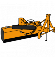 Lames Niveleuses Hydrauliques - Série Lourde