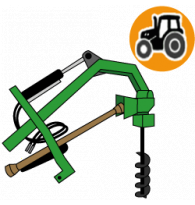 Tarières pour tracteur