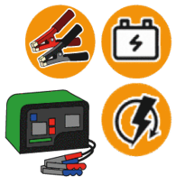 Chargeurs de batterie, Démarreurs et Mainteneurs de charge