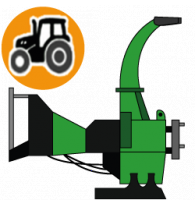 Broyeurs de branches et végétaux à tracteur