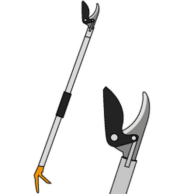 Ciseaux Élagage 2 Mains 75 CM - Bricowork Ciseaux Élagage 2 Mains 75 CM - Bricowork