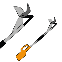 Ciseaux Jesco Leatherman Raptor, Pointe Brise-vitre, étui MOLLE