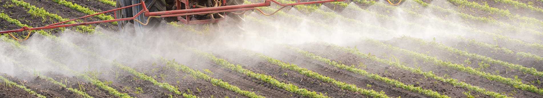 Traitement de pulvérisation et désherbage - Machines agricoles à tracteur