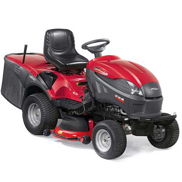 Tondeuse autoportée Castelgarden XHT 240 4WD - bac de ramassage