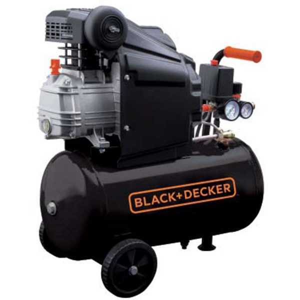 Black & Decker BD 205 24 - Compresseur d'air électrique compact - Moteur 2 CV - 24 L en soldes
