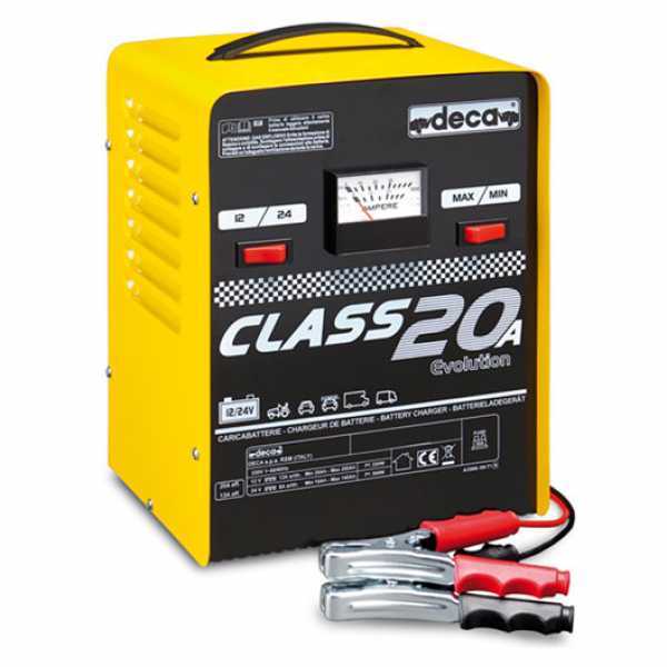 Chargeur de batterie Deca CLASS 20A - portative - alimentation monophasée - batterie 12-24V en soldes