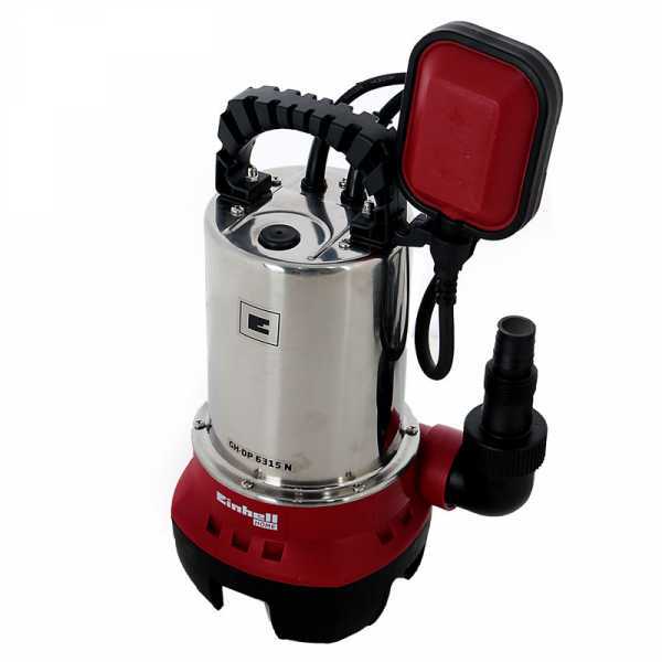 Pompe immergée électrique pour eaux chargées Einhell GH-DP 6315 N - pompe Inox de 630 W en soldes