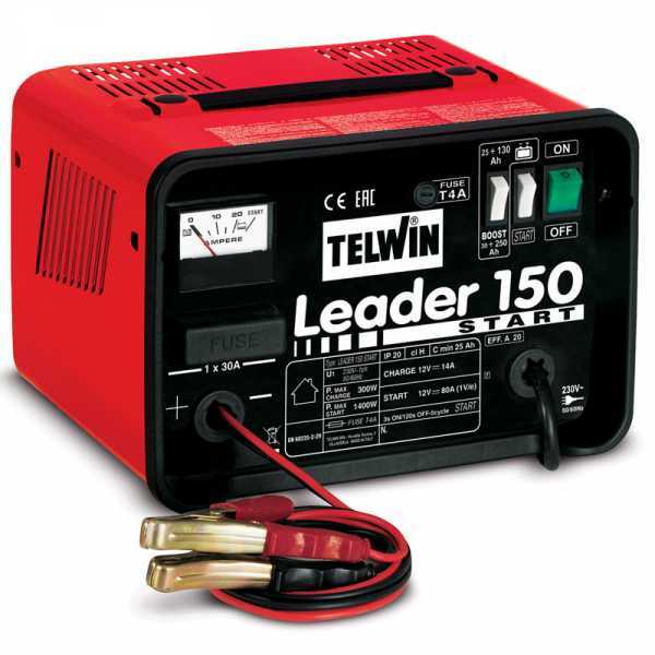Chargeur de batterie et démarreur Telwin Leader 150 - batteries WET/START-STOP à tension 12V en soldes
