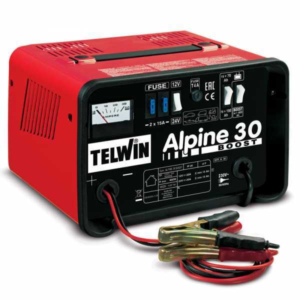 Chargeur de batterie Telwin Alpine 30 Boost - batteries WET tension 12/24V - 800 W en soldes
