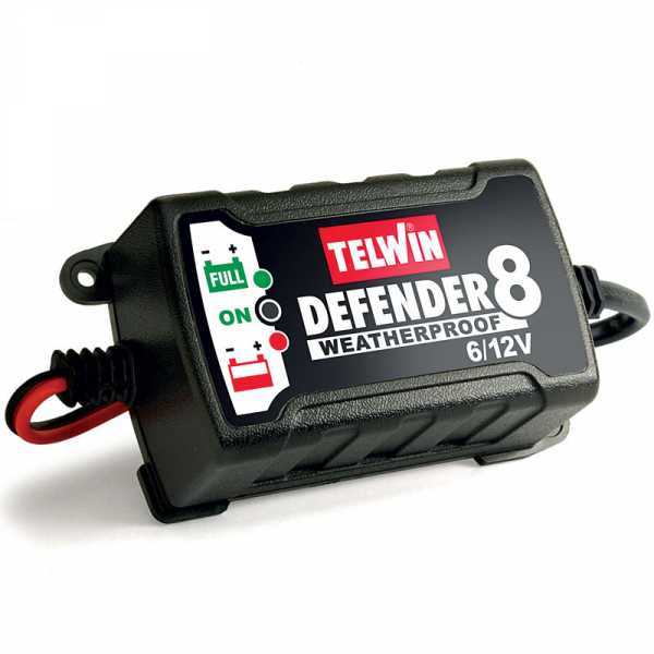 Chargeur et mainteneur de batterie intelligent Telwin Defender 8 - batterie au Plomb 6/12V en soldes