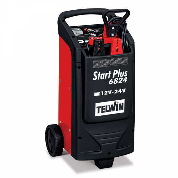 Démarreur de batterie Telwin Start Plus 6824 - batteries 24V et 12V - chargeur de batterie inclus en soldes