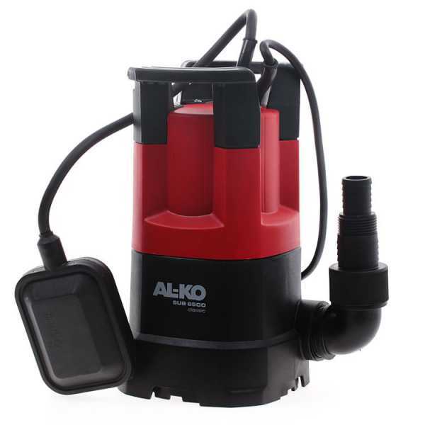 Pompe submersible électrique eaux claires AL-KO SUB 6500 Classic 250W - raccord tuyau 38-25 en soldes