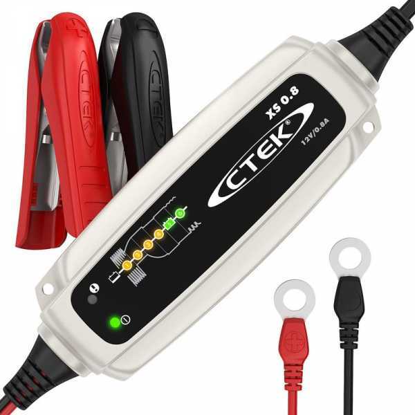 Chargeur de batterie et entretien de charge automatique CTEK XS 0.8 - batteries de 12V - 6 étapes en soldes