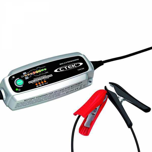 Chargeur de batterie et entretien de charge CTEK MXS 5.0 TEST & CHARGE - 8 étapes - testeur batteries en soldes
