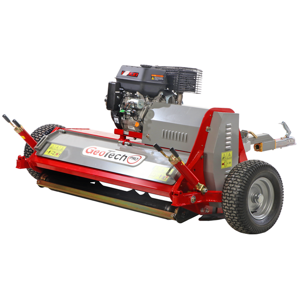 GeoTech Pro GTRB120 - Tondeuse débroussailleuse tracté pour quad - Loncin G420FD