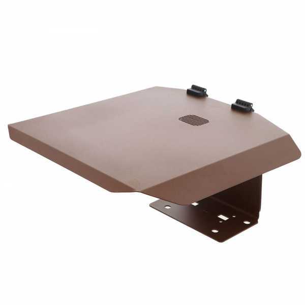 Abri pour nouveau robot tondeuse WORX LANDROID L - en aluminium émaillé Corten en soldes