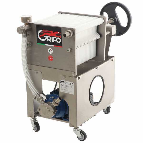 Grifo Professional FCP20-Olio - Filtre à huile - à cartons et 20 plaques - pompe INOX Liverani en soldes