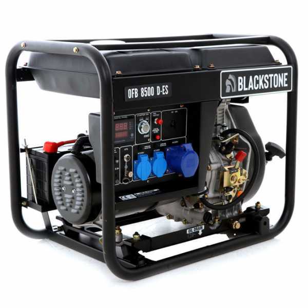 Groupe électrogène Monophasé Diesel Blackstone OFB 8500 D-ES  - Puissance Nominale 6,0 kW