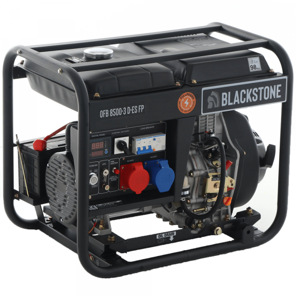 Blackstone OFB 8500-3 D-ES FP - Groupe électrogène diesel FullPower - Puissance Nominale 6.4 kW