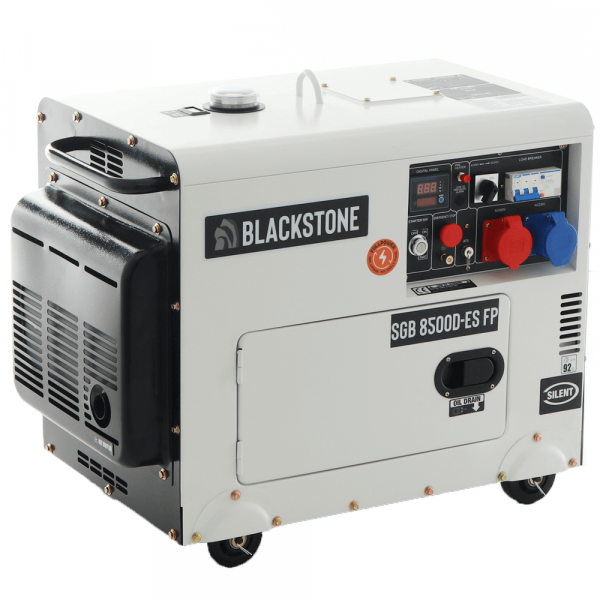 Blackstone SGB 8500 D-ES FP - Groupe électrogène diesel FULLPOWER - Puissance Nominale 6.3 kW en soldes