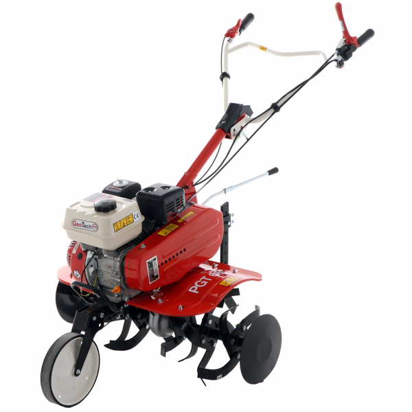 Motobineuse GeoTech PGT680 - fraise 85 cm - transmission par courroie et chaîne - moteur de 208 cc en soldes