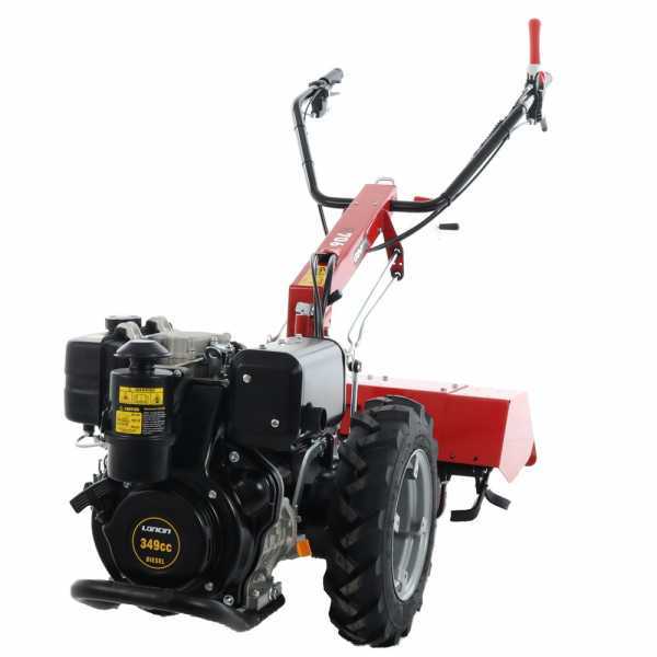 Motoculteur diesel série lourde professionnel GINKO 706 - Moteur Loncin de 349cc en soldes