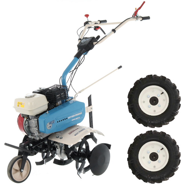 AGT 6500 - Motobineuse à essence 6,5 CV - Honda GX200 da 196 cm3 - vitesses avant 2+1 arrière