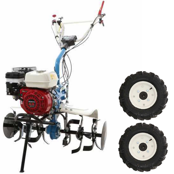 AGT 7500 - Motobineuse à essence -  Honda GX200 de 196 cm3 - vitesses avant 2+1 arrière