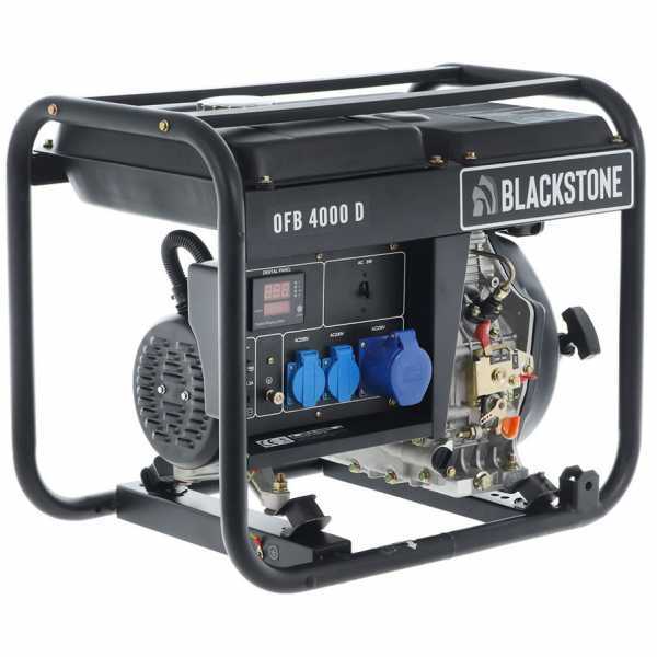 Groupe électrogène monophasé diesel Blackstone OFB 4000 D - Puissance nominale 2,8 kW