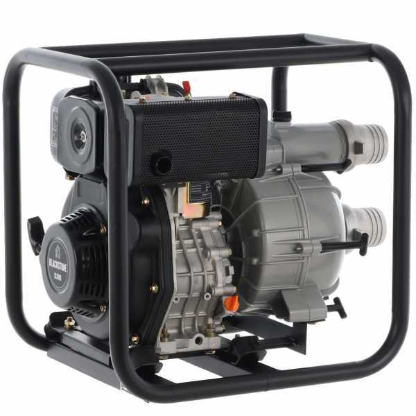 Pompe thermique diesel Blackstone BD-T 8000 pour eaux usées sales avec raccords 80 mm - Euro 5 en soldes