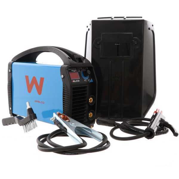 Poste à souder inverter à électrode MMA Awelco MIKRO 184 - 160A - 230V - 60%@160A - valise/kit en soldes