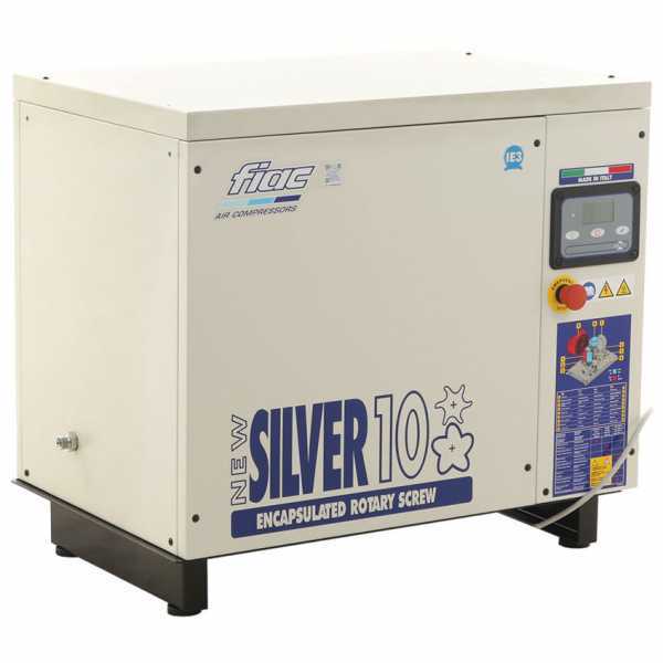 Fiac New Silver 10 - Compresseur électrique rotatif à vis - Pression max 10 bars en soldes