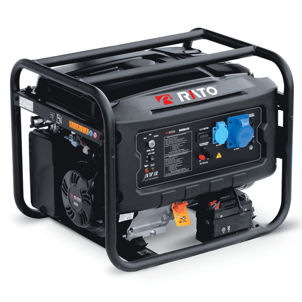 Rato R6000D-ATS AVR - Groupe électrogène à essence avec AVR 6 kW - Continue 5.5 kW Monophasé