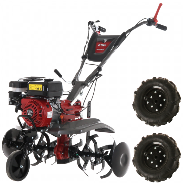 Motobineuse Italian Power RG3.6-100 avec moteur à essence thermique de 212 cm3 - fraise de 97 cm