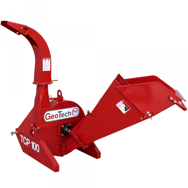 GeoTech Pro TCP 100 - Broyeur de branches à tracteur - Diamètre de coupe 100 mm