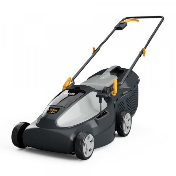 Tondeuse à gazon électrique sur batterie Alpina AL1 3820 Li - tondeuse avec bac de ramassage