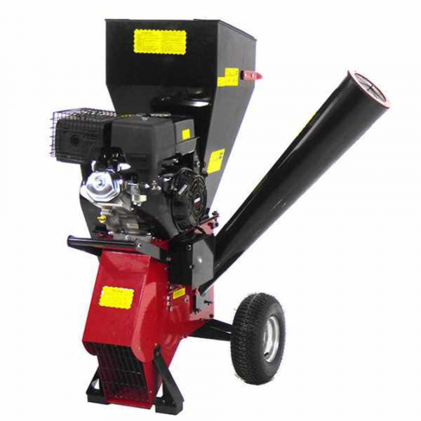 GeoTech GS150E - Broyeur branches thermique  - Moteur Loncin essence 15 CV - Démarrage électrique