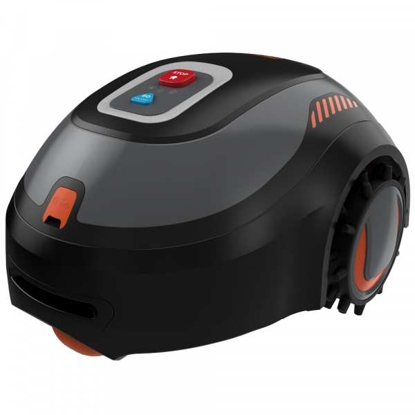 Black & Decker BCRMW122-QW - Robot tondeuse avec périmètre - robot tondeuse avec batterie au lithium 12V