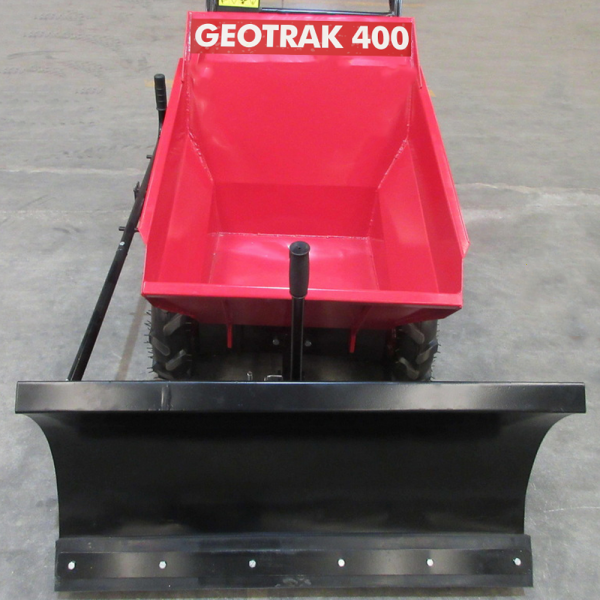 Lame antérieure pour brouette à moteur GeoTech-Pro GEOTRAK 400 avec caisson de 400Kg