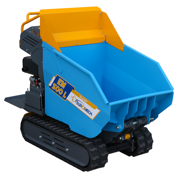 Brouette EuroMech EM500L-Dump - Caisson dumper hydraulique 500 kg en soldes