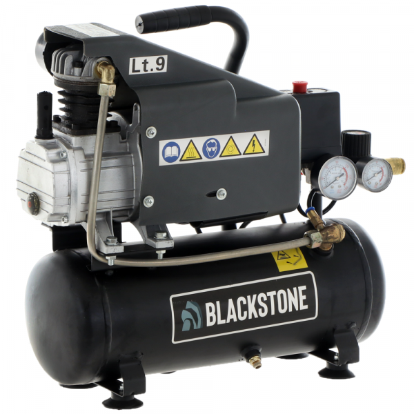 BlackStone LBC 09-15 - Compresseur électrique portatif - Réservoir 9 Litres - Pression 8 bars en soldes