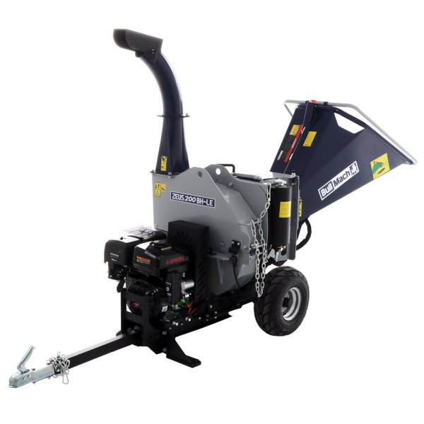 BullMach ZEUS 200 BH-LE - Broyeur thermique tractable  - Loncin 420cm3 avec démarrage électrique