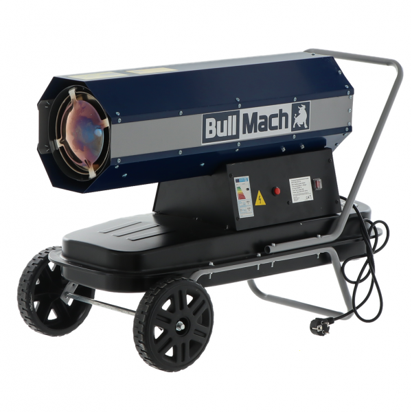 BullMach BM-DDH 20 - Générateur d'air chaud diesel - à combustion directe - sur chariot - 20kW en soldes