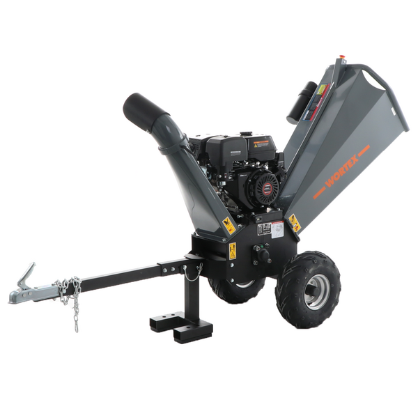 Wortex Drake D420/120L-E - Broyeur de branches thermqiues  - Moteur Loncin G420F avec démarrage électrique en soldes