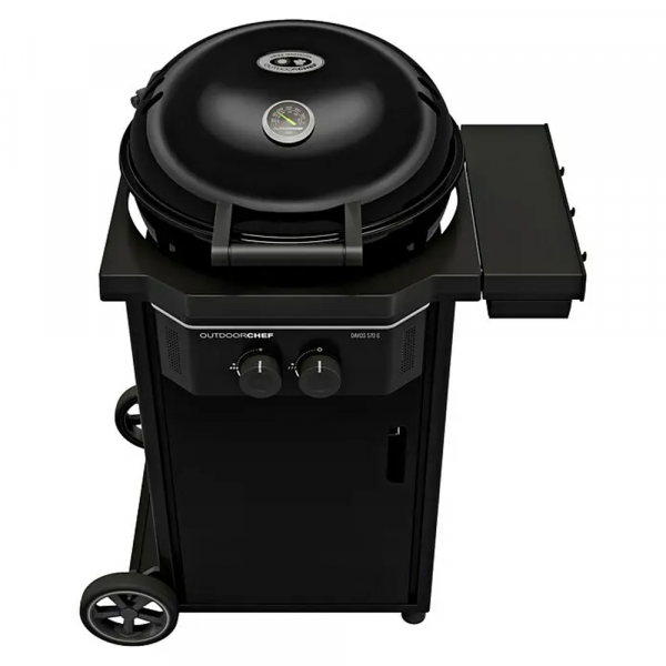 Barbecue à gaz Outdoorchef Davos 570 G Pro - Grille de Ø 54 cm en soldes